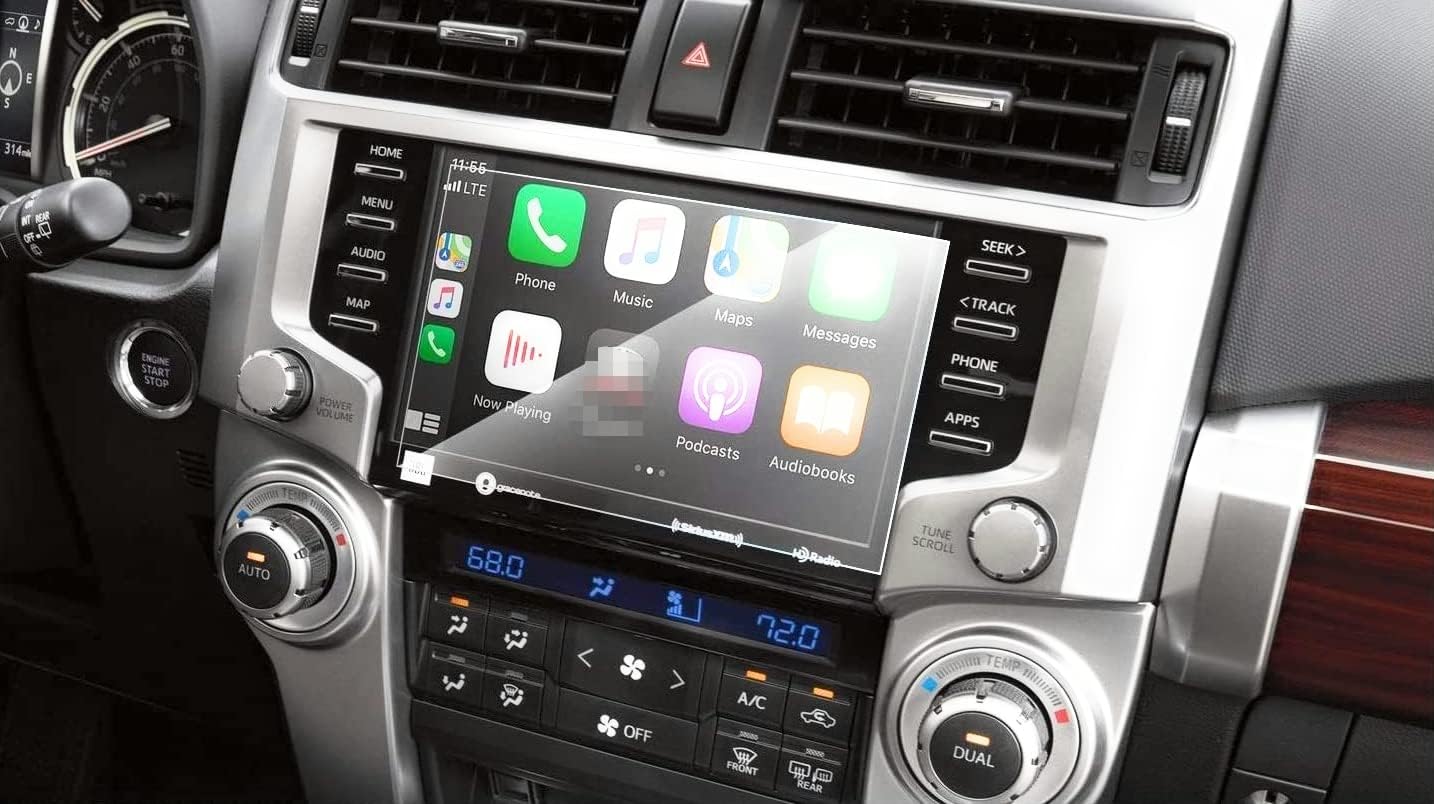 9H Tempered Glass Screen Protector for 2020-2024 Toyota 4Runner 8" Touchscreen | Shockproof, HD Clarity, Bubble-Free Installation