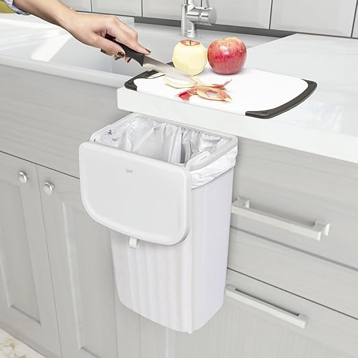 Glad Roomate Caneca de Basura Reciclaje 12L Blanca miniatura 5
