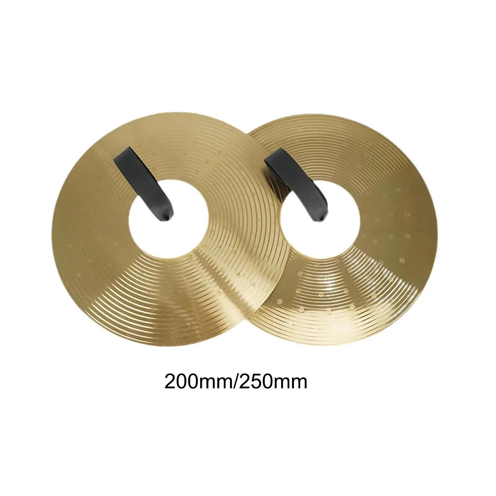Miłośnicy Muzyki Talerz 1 Para Talerzy Crash Dla Początkujących Hi Hat Praktyczna Gra Ręczna Ciężka Łatwa Do Ćwiczenia I Gry(7.87inch)