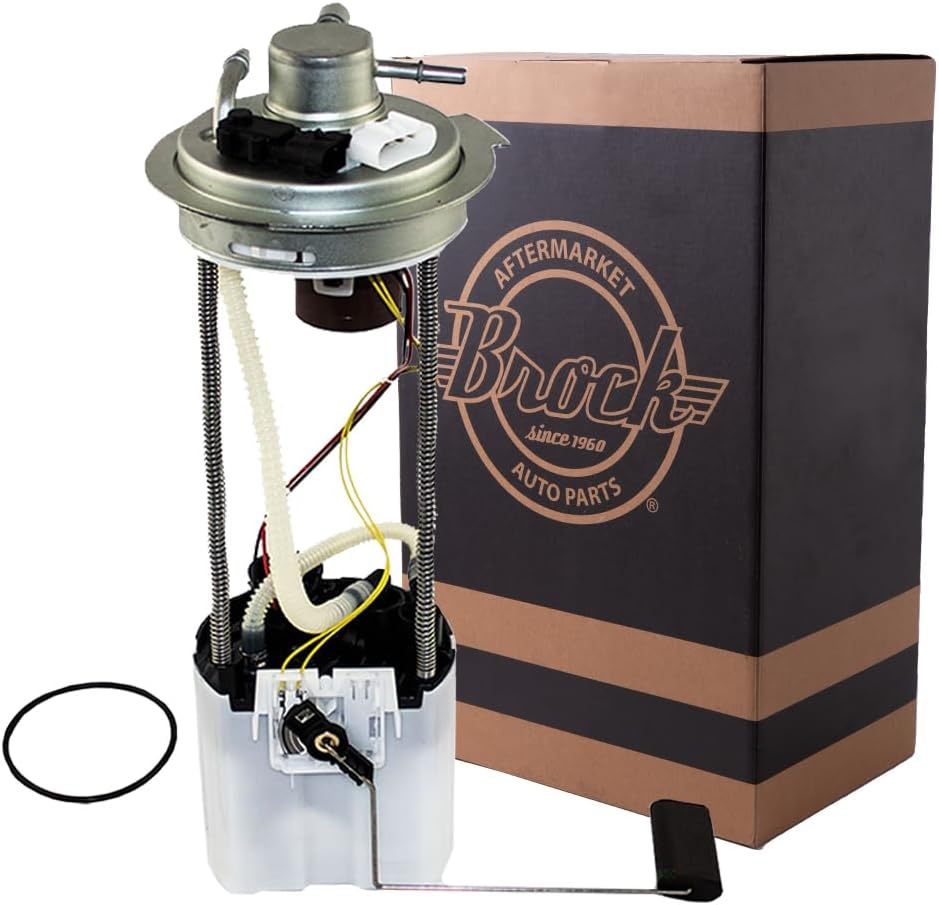 Brock Replacement Fuel Pump Assembly Compatible with 2007 2008 Silverado Sierra 1500 Extended & Crew Cab Pickup Truck 19208956
