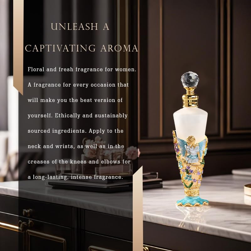 Women's Floral Perfume Blood Orange Rose Strawberry Scent | 25ml Long-Lasting Niche Fragrance | Vegan, Sustainable Luxury Gift - Image 7