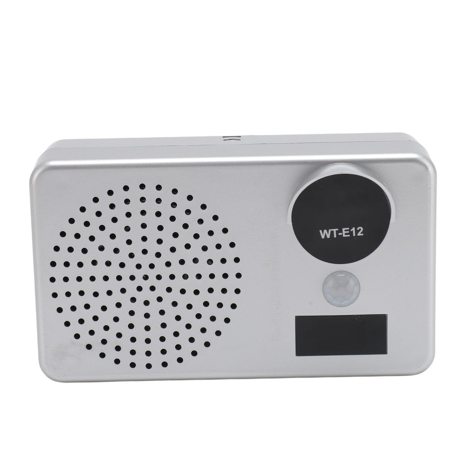 Alarma del Sensor de Movimiento Infrarrojo, Alarma del Sensor de Movimiento 100-240 V Personalizado para Sitios Construcción (Enchufe de la UE)