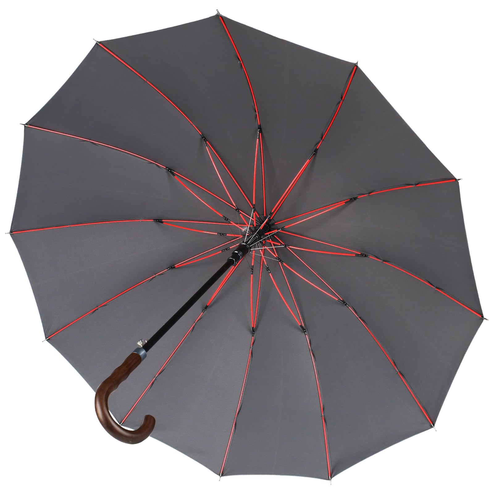 Msentuo 長傘 メンズ レディース 傘 超撥水 12本骨 230T高強度グラスファイバー Teflon加工 軽量 耐風 丈夫 大きい 自動開けステッキ傘 紳士傘 晴雨兼用傘 収納ポーチ付き (ブラック&ネイビー, Amazon.co.jp: Msentuo 長傘 メンズ レディース 傘 超撥水 12本骨 230T