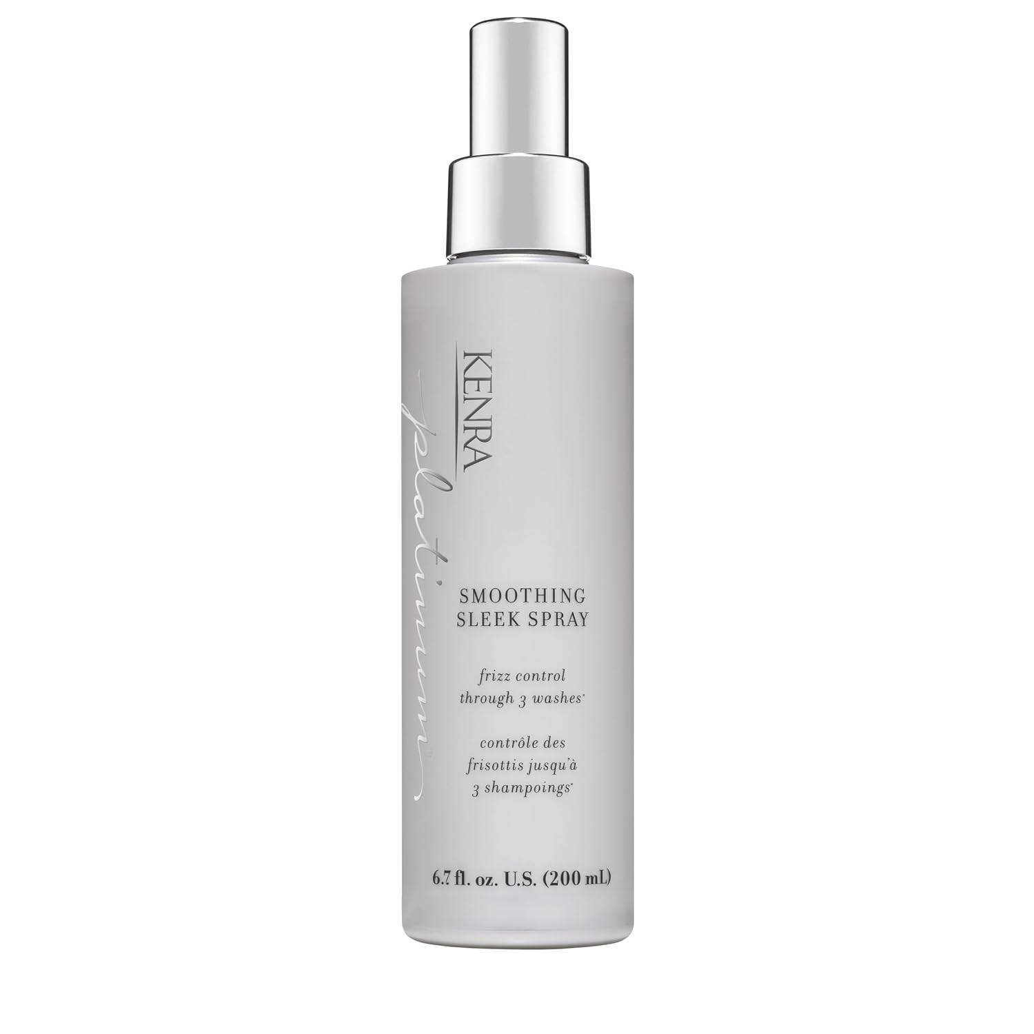 Kenra Platinum Smoothing Sleek Spray | Frizz Control and Heat Protection Spray | Moisturizes Hair, Protects Against Humidity | All Hair Types