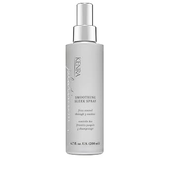 Kenra Platinum Smoothing Sleek Spray | Frizz Control and Heat Protection Spray | Moisturizes Hair, Protects Against Humidity | All Hair Types