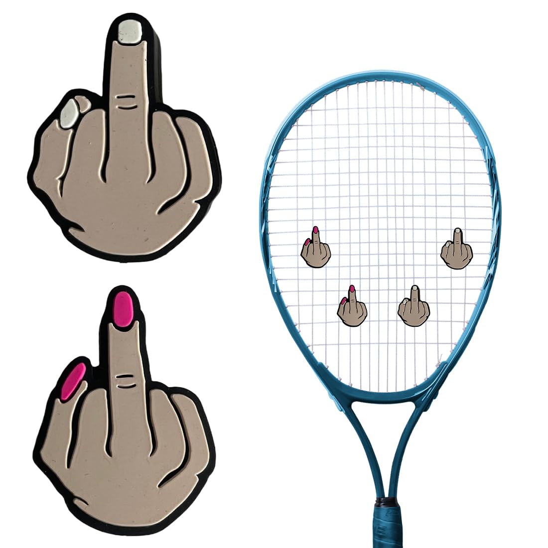 Smorzatore per racchetta da tennis unisex 2 pezzi