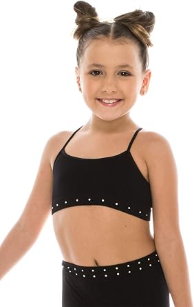 Kurve Kids Dance Top, UV Protective Fabric UPF 50+ Made with Love in The USA