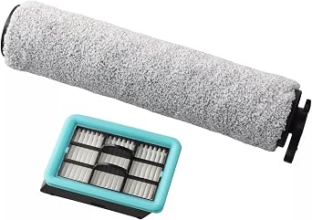 Replacement Roller Brush and Filter for Bissell Crosswave HF2/3845N/3831, Plastic Construction for Efficient Cleaning and Easy Replacement