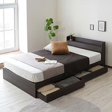 Amazon.co.jp: 引き出し付きベッド シングル