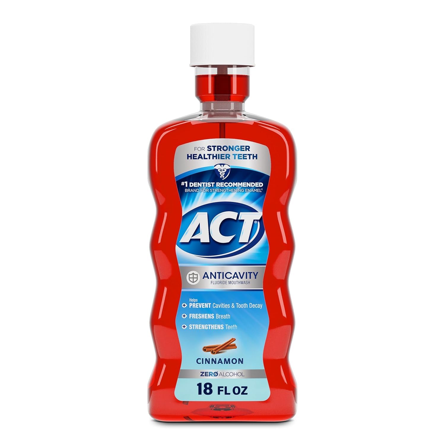 Amazon.com: ACT Alcohol Free Anticavity Fluoride Mouthwash