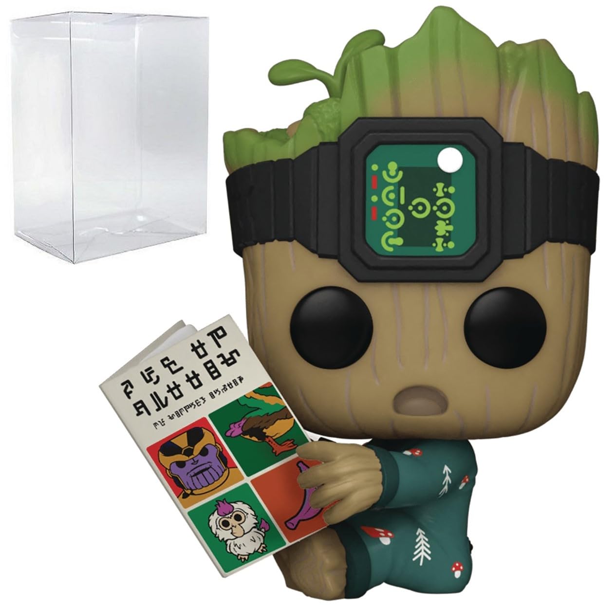 Amazon.co.jp: POP Marvel:I Am Groot - グルートインワンジー 本付き 