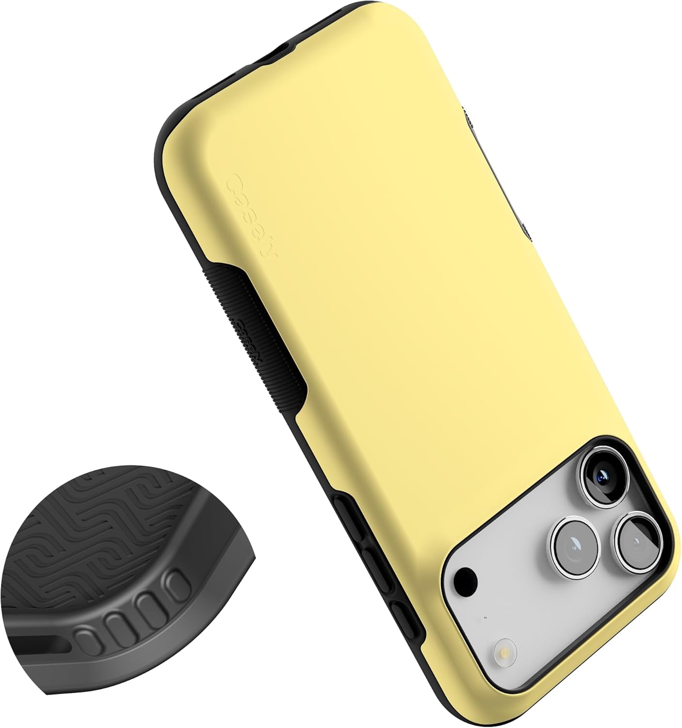 Casely iPhone 17 Pro Max Case | Butter Me Up | Butter Yellow | Bold Protective Design | Compatible with MagSafe