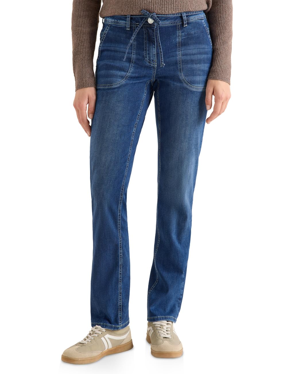 Cecil Damen Straight Leg Jeans 3817428