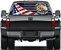 Vista 11 de Calcomanías para Automóviles Ventana Trasera Bandera Patriótica Águila Calcomanías Automotrices y Gráficos Calcomanías de Ventana Trasera