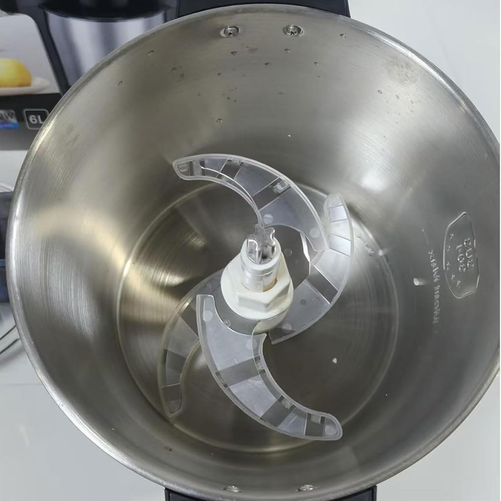 Robot Da Cucina Swallow Maker Da 1000 W, Robot Da Cucina Elettrico Automatico Da 6 Litri, Macchina Per Cucinare E Pestare, Macchina Per Patate Dolci Pestate In Acciaio Inossidabile, Per 3-4