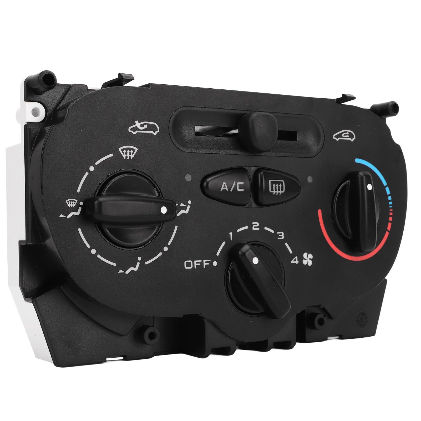Pannello Regolatore Climatizzatore AC, 6451WC Sostituzione Pannello di Controllo Interruttore Aria Condizionata per 206 207, Standard OEM