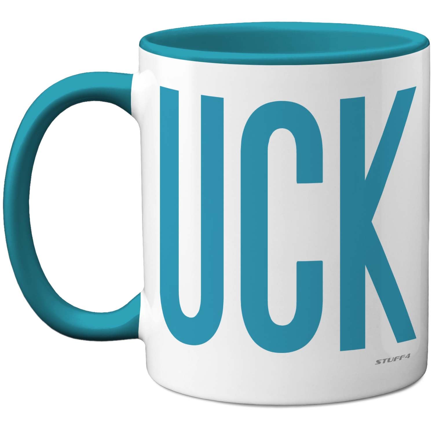 Stuff4 Rude Gifts - Blue Cu*k Mug - Funny Gifts for Men Women from Friend Colleague, Swearing Birthday Presents, Fun Bday Presents, 11oz Blue Handle Ceramic Dishwasher Safe Premium Mugs