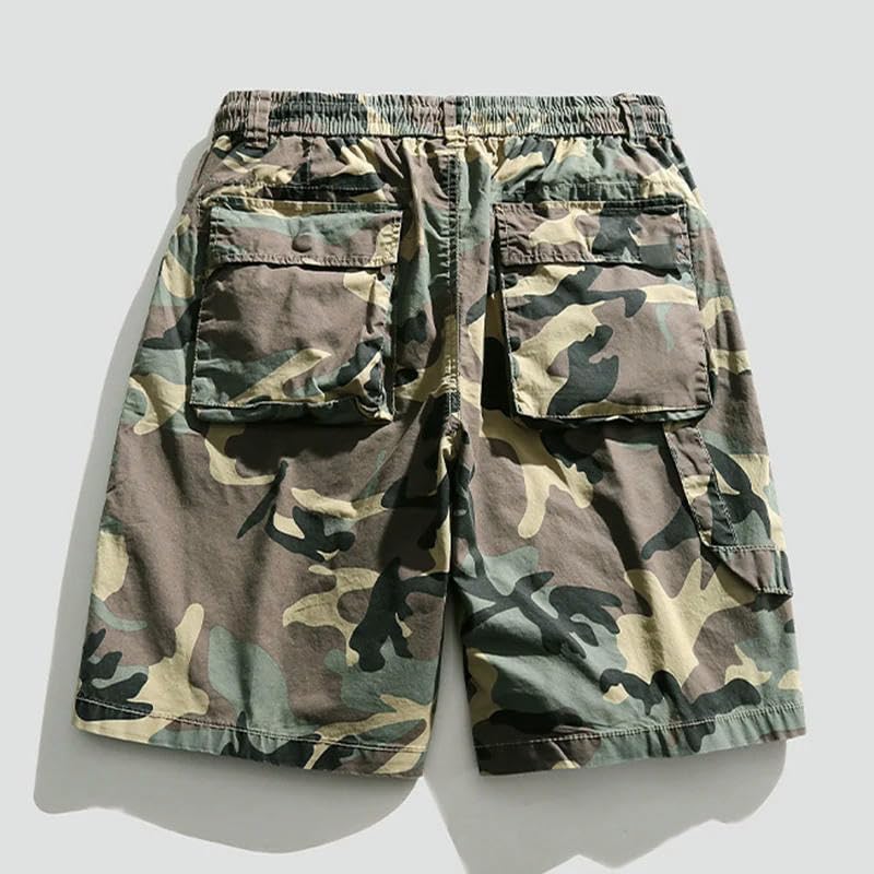 Bermudas de algodón para hombre, estilo táctico, transpirables, estilo casual