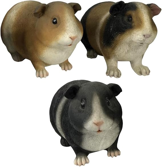 ガーデン オーナメント オブジェ 国華園 ハムスター3兄弟 1個 かわいい リアル ポリ樹脂製 置物 庭 ガーデニング ガーデンオーナメント 置物 Amazon