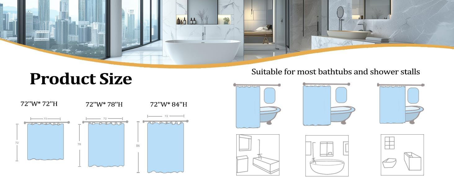 Manfei Gothic Skull Kids Shower Curtains,Human Skeleton Western Halloween Gothic Trippy Bathroom Curtain for Girls Boys,Geometric Vintage Blue Noble Waterproof Curtains,12 Hooks Suits,72" W x 84" L