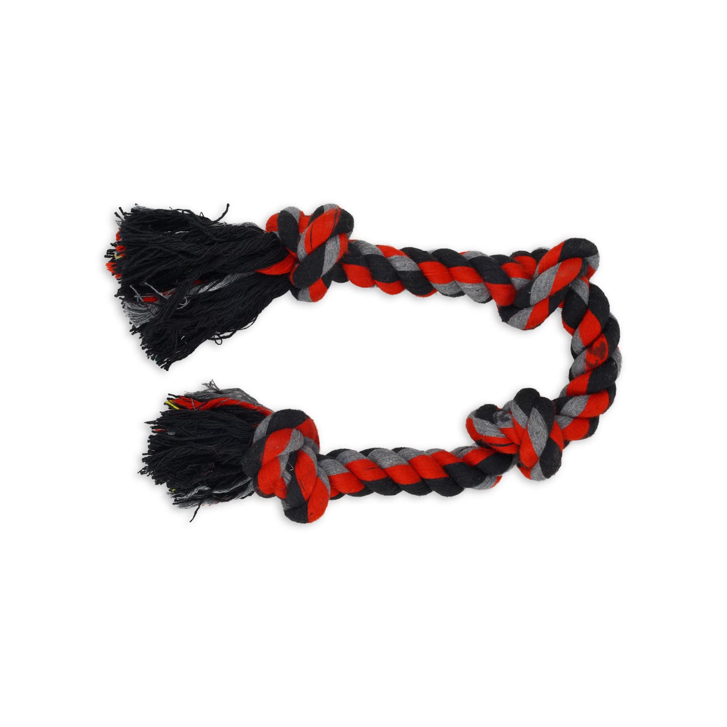 See full amazon price history chart for MAISY PAW Extra Durable 4 Knotted Loop Rope Dog Chew Toy for Teeth Cleaning, Chewing | Adult & Small Dogs (Pack of 1, Washable, Multicolor) MAISY PAW Extra Durable 4 Knotted Loop Rope Dog Chew Toy for Teeth Cleaning, Chewing | Adult & Small Dogs (Pack of 1, Washable, Multicolor) (B0BMVW6DXD) Amazon Price History, Amazon Price Tracker