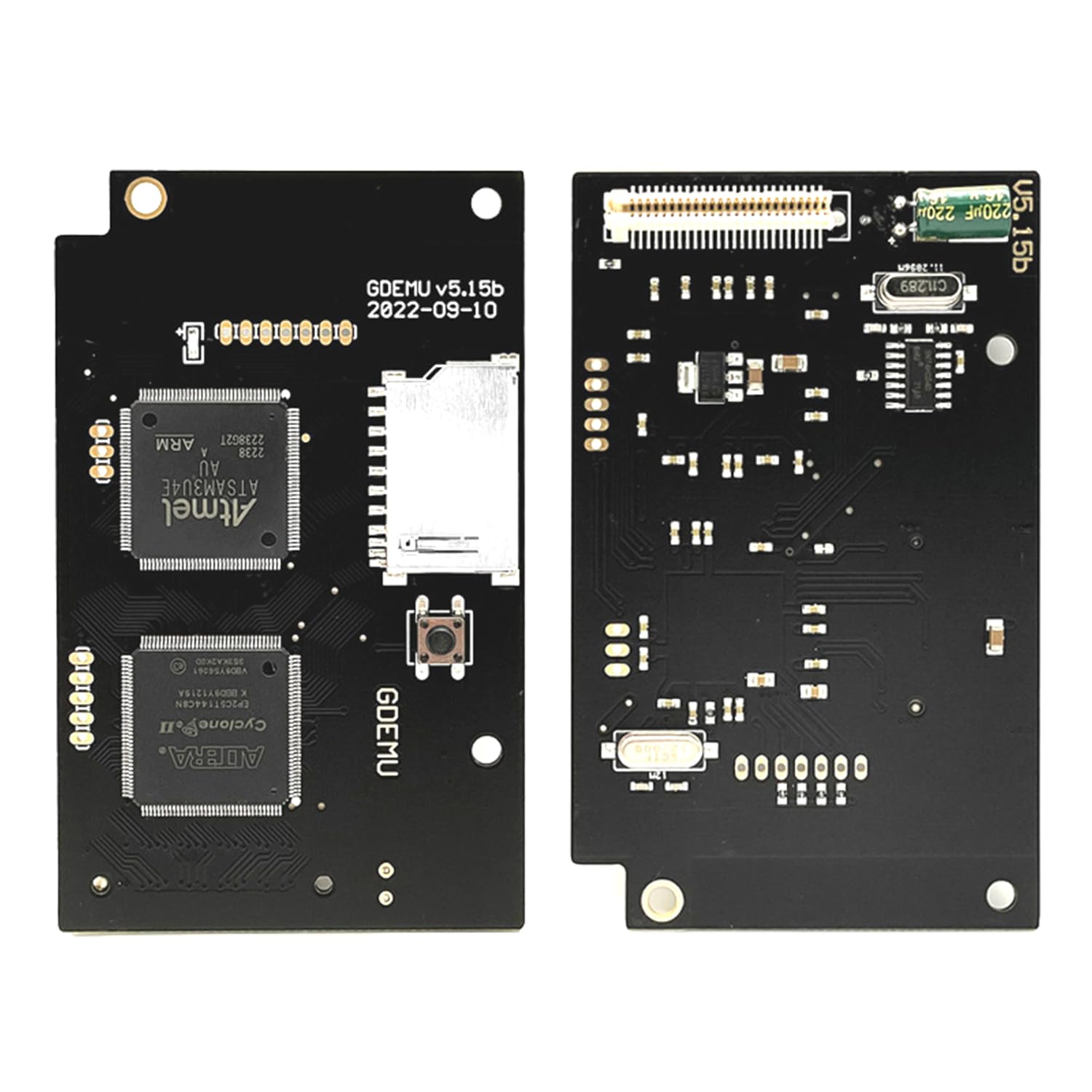 Gdemu V5 15b para Sega Dreamcast VA1 Placa de emulación de Unidad óptica y Kit de Montaje de Tarjeta remota para Consola DC GDEMU 5 15b