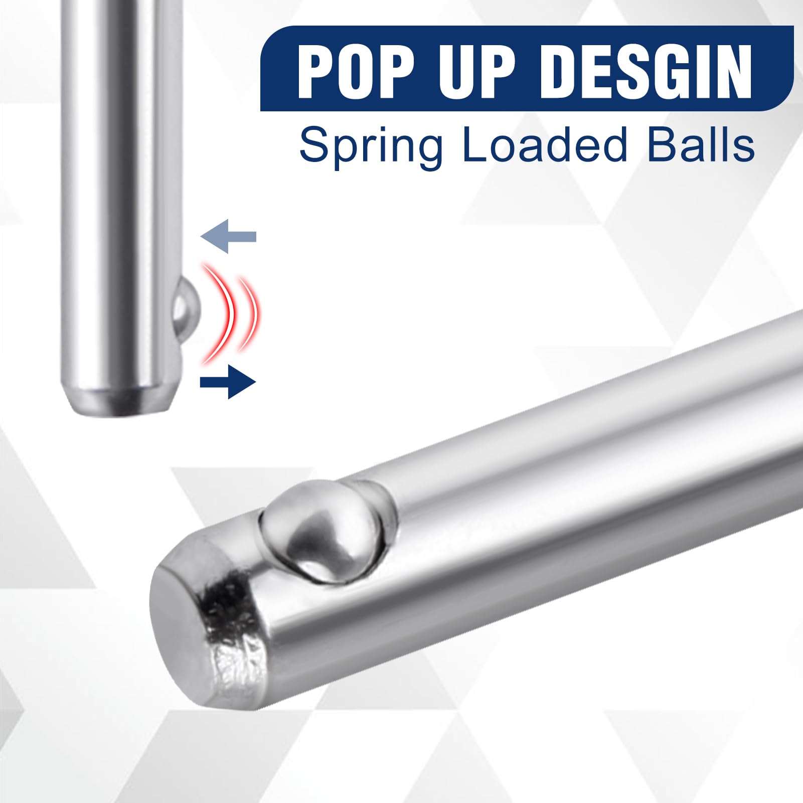 Amazon.co.jp: LEONTOOL クイックリリースピン 4個入り ボート ビミニ