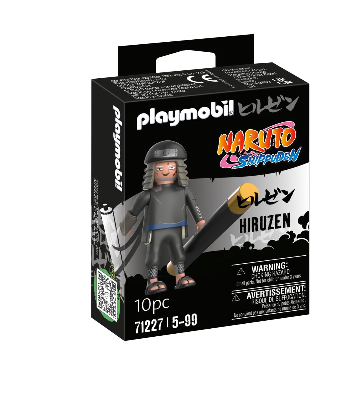 Playmobil Naruto Shippuden: Hiruzen, Multicoloured