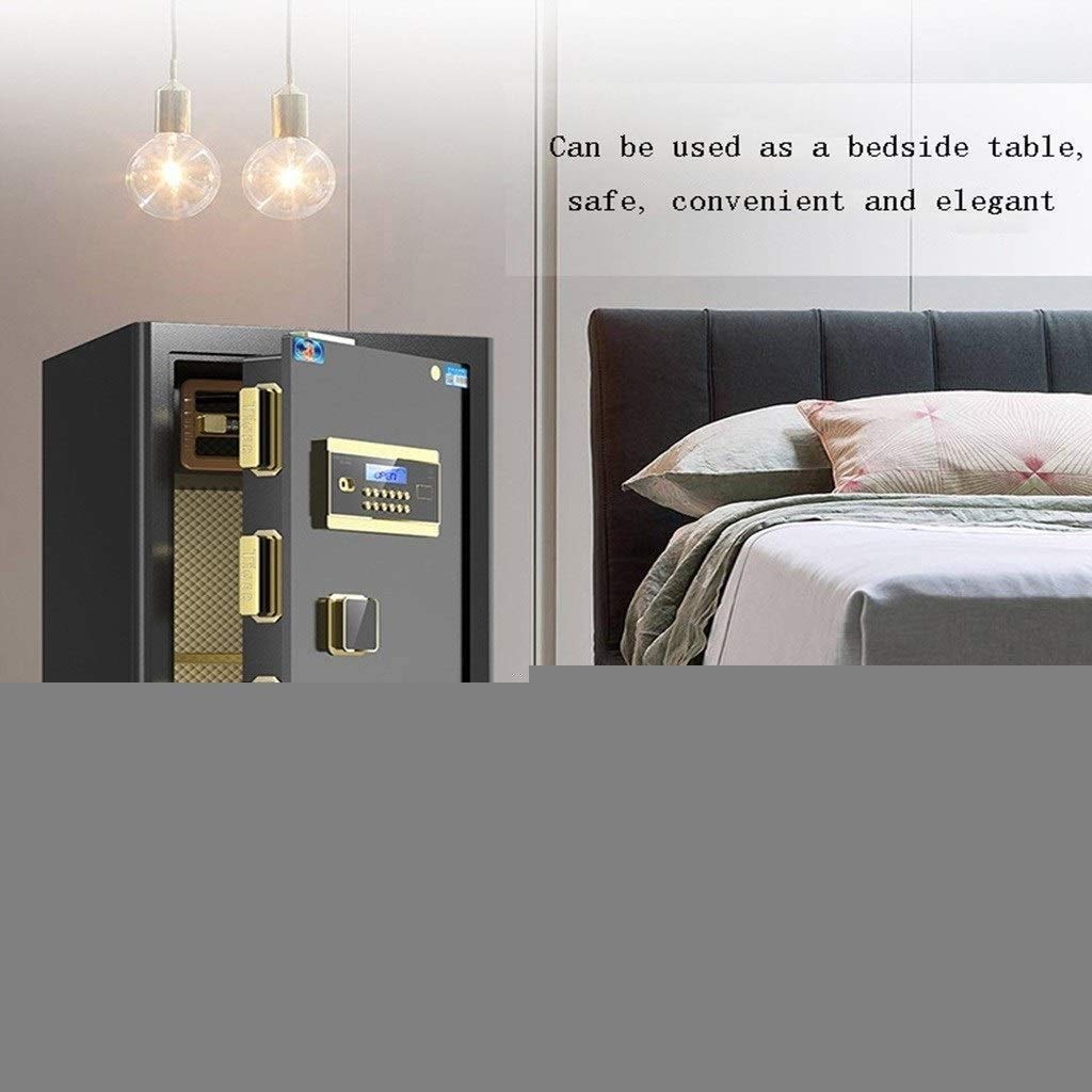 Cassetta di sicurezza Cassette di sicurezza impermeabili a prova di fuoco Cassette di sicurezza per la casa e cassette di sicurezza 45 Cm/60 Cm Password per impronte digitali domestiche elettronica co