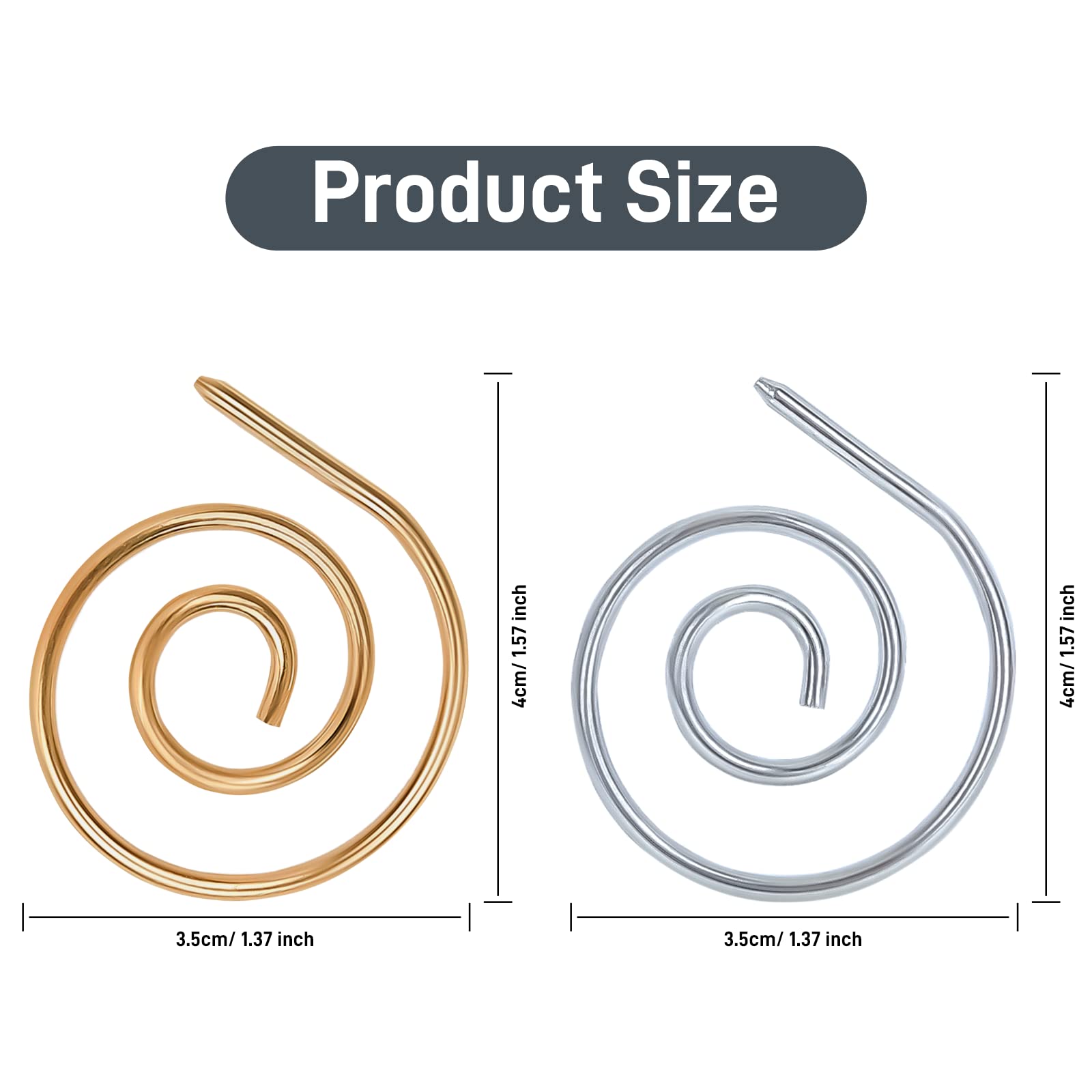 Amazon.com: BXDOW Spiral Cable Knitting Needle, 2Pcs