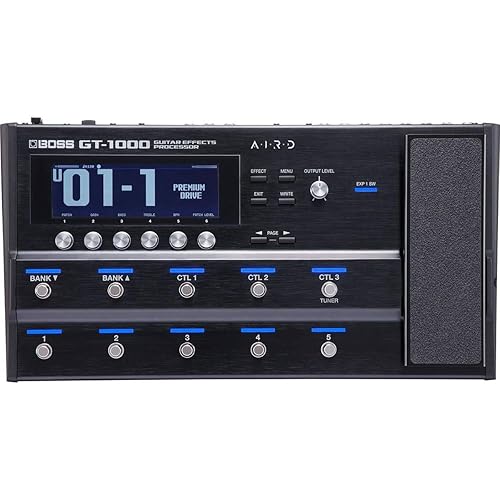 Pedal de Efectos Multi para Guitarra Boss GT-1000
