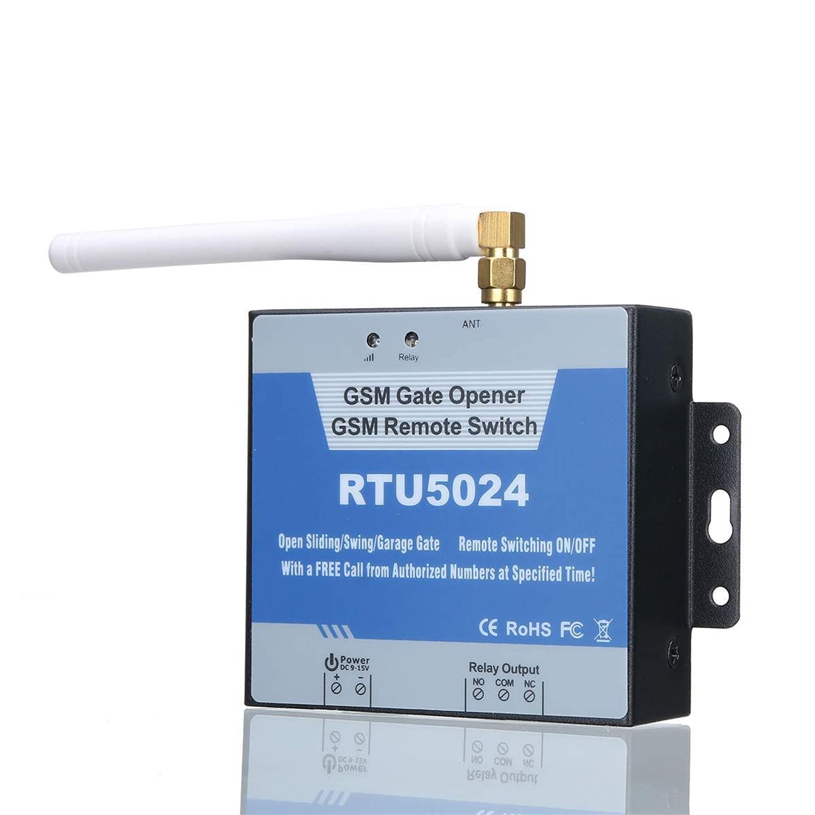 Automatyczne Samozamykacze, RTU5024 GSM. Otwieracz do bramki Przełącznik przekaźnikowy Dostęp drzwi bezprzewodowej przez bezpłatne połączenie 850/900 / 1800 1900MHz