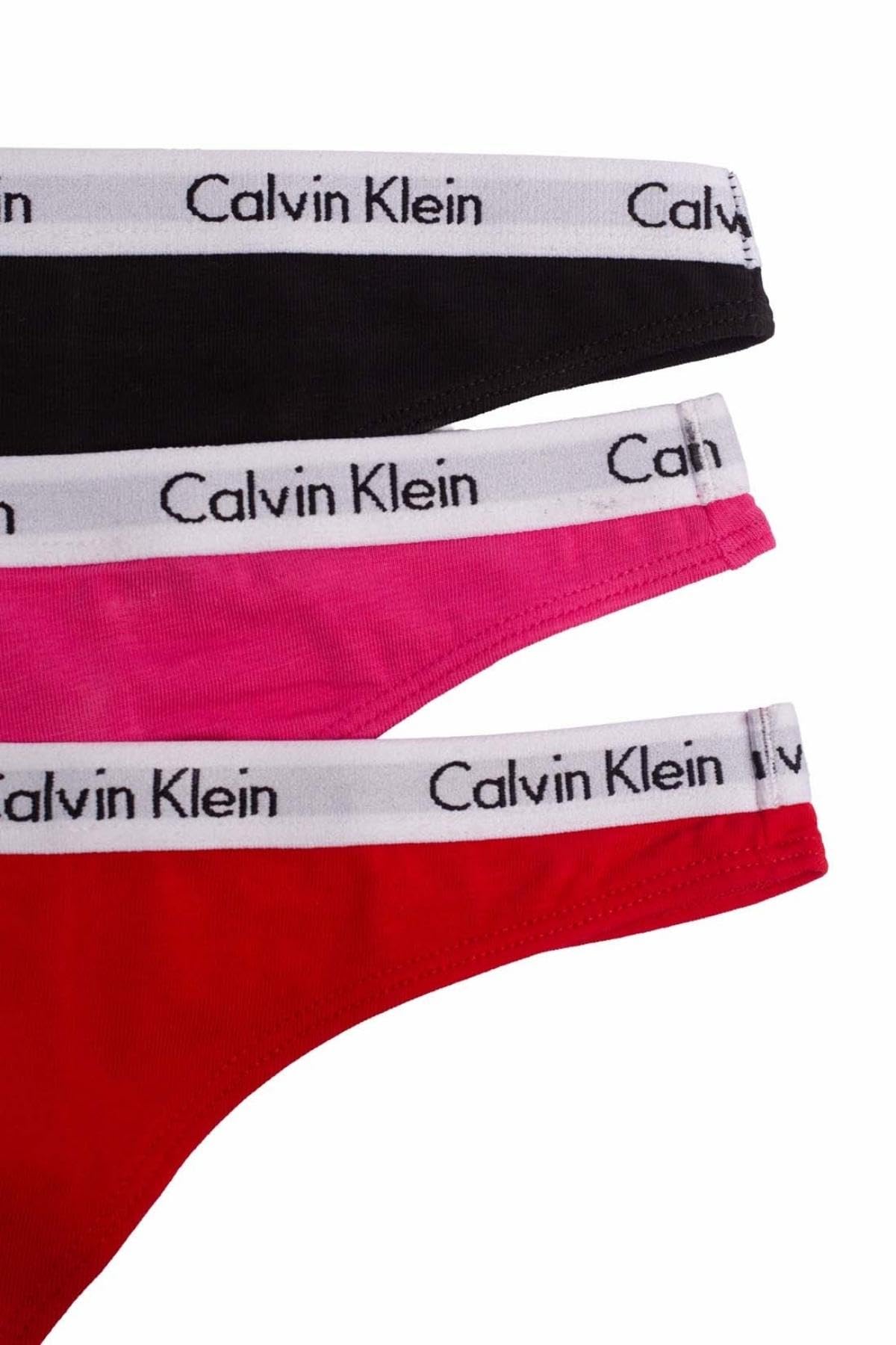 Calvin Klein Thong (Pack de 3) para Mujer