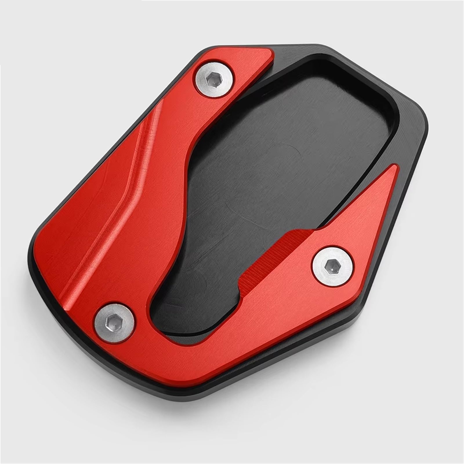 Piastra Cavalletto Moto Compatibile Con Forza350 Per NSS350 Piastra Di Estensione Del Cavalletto Laterale Moto(Red)