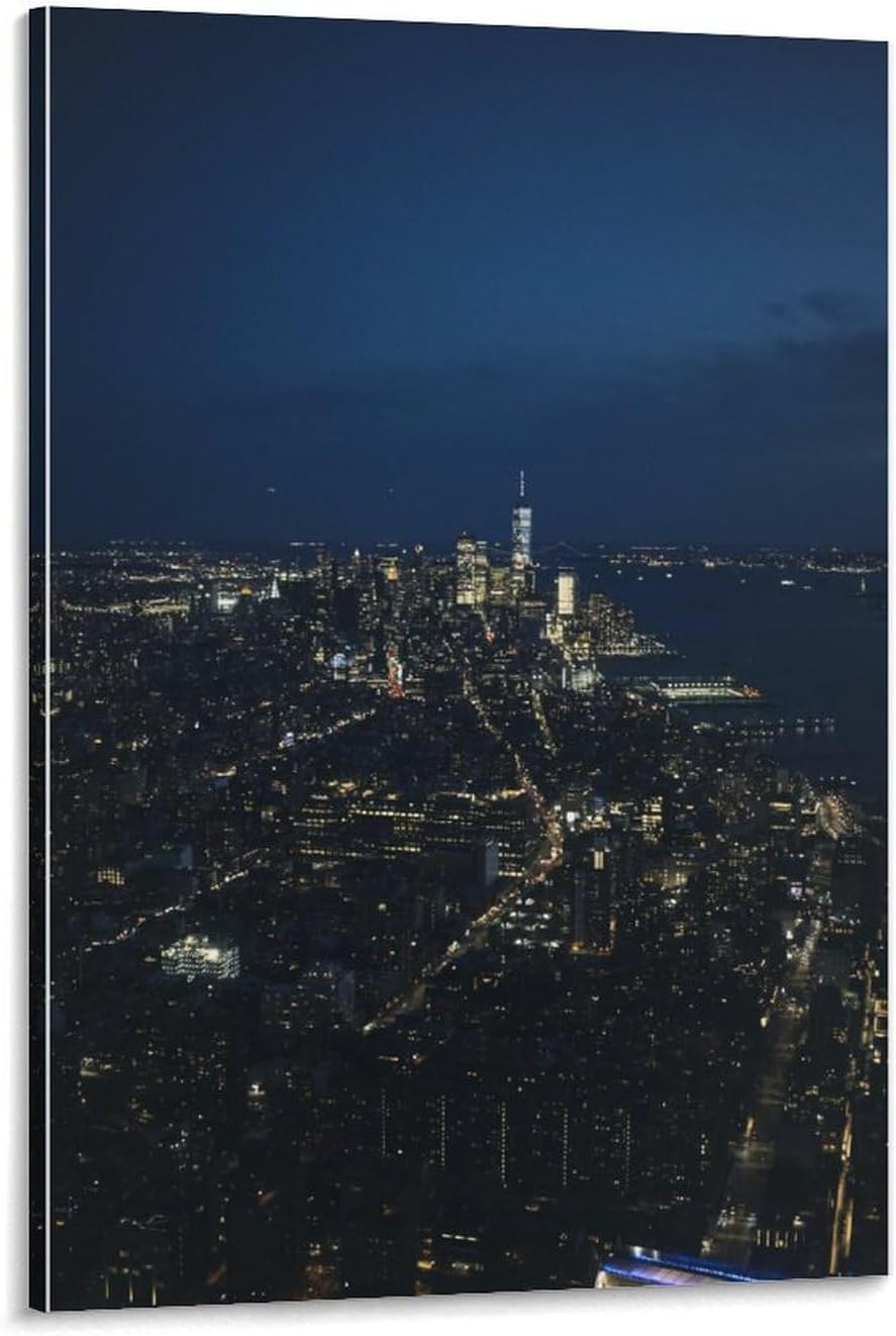 Amazon.com: New York City Skyline with Iconic Empire State Building ...