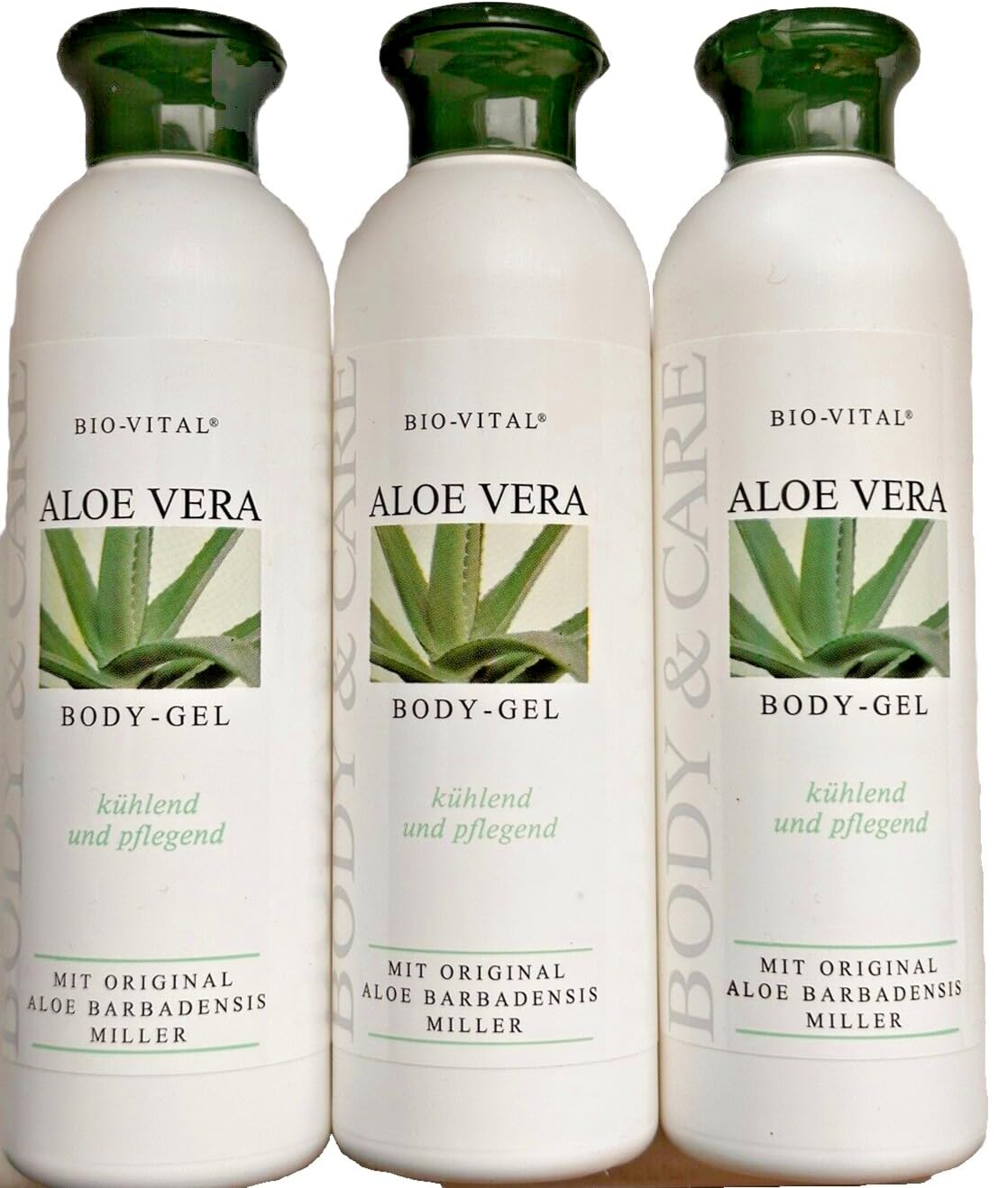 Bio-Vital ALOE VERA Pflege Body-Gel 3 x 250ml : Amazon.de: Kosmetik