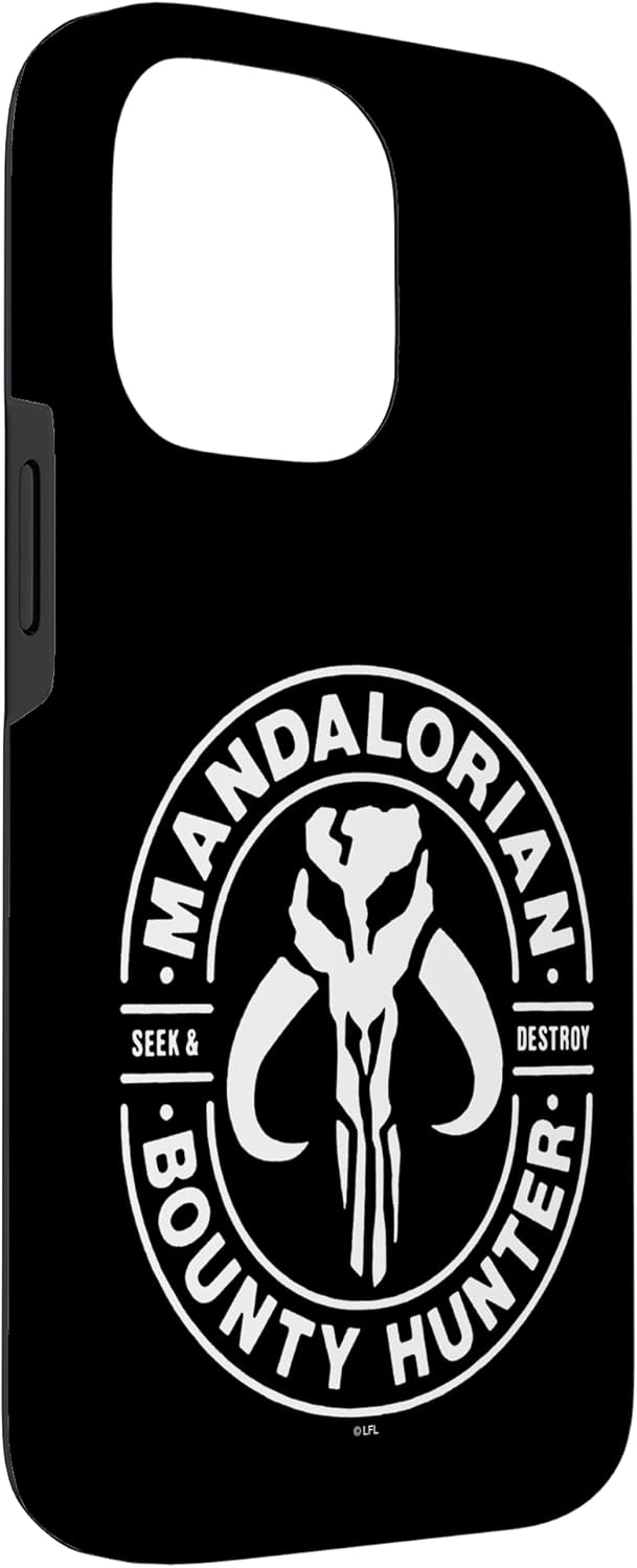 iPhone 14 Pro Max Star Wars: The Mandalorian Bounty Hunter Mythosaur Logo Case