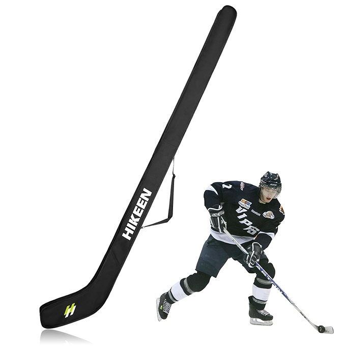 Hikeen成人冰球杆包，轻便防水设计，可调节背带