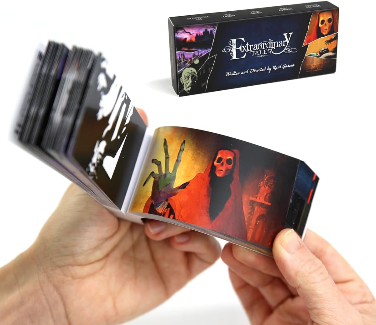 Flipboku - Extraordinary Tales Flipbook with 6 Captivating Animations - Impressive Optical Illusion Game - 6 Fun Animated Stories for The Whole Family - Educational Art Flipbook Toys for Kids & Adults