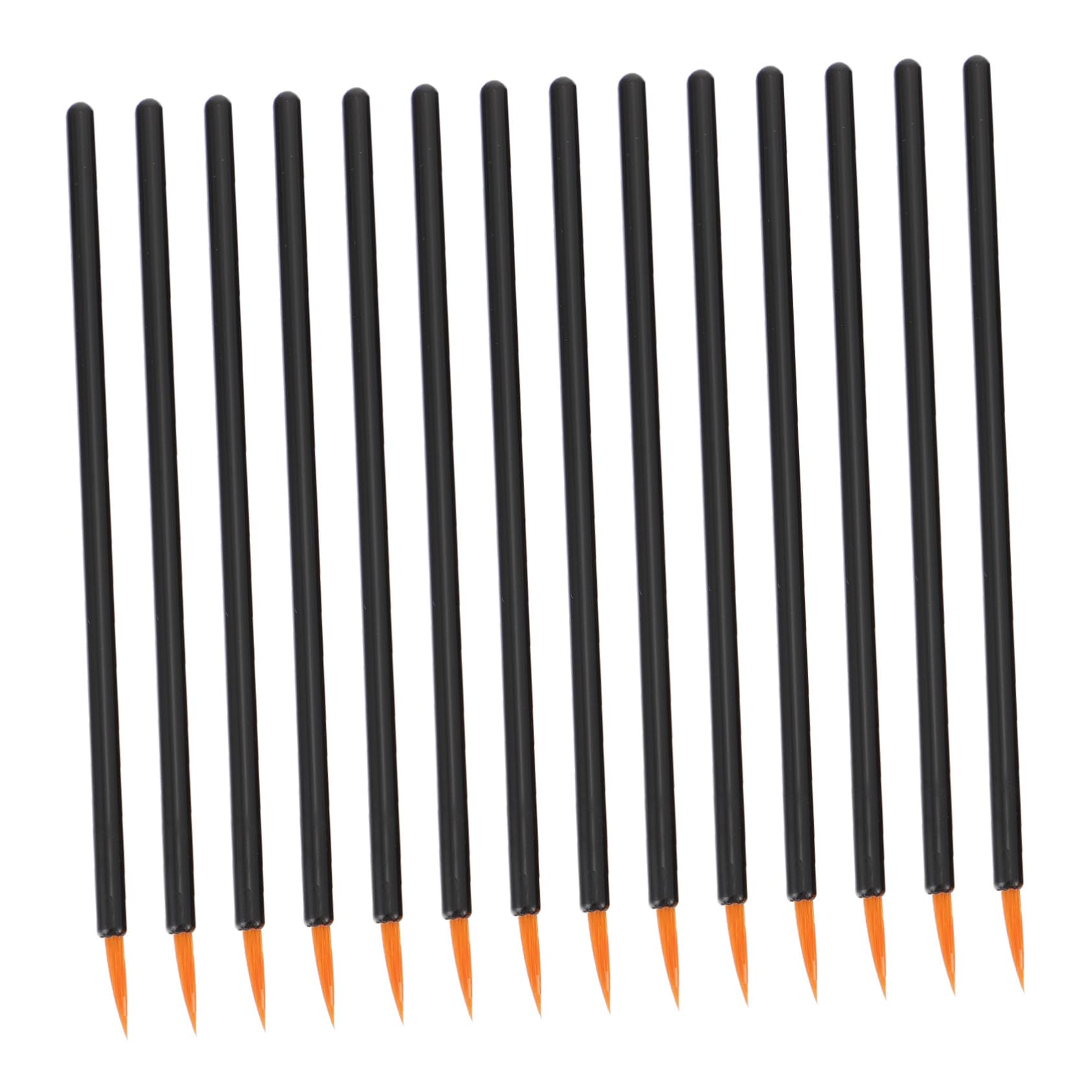 IWOWHERO Plastic Nylon Eyeliner Brush Makeup Brush Alicator Brush Disposable Eyeliner Applicator Random Color