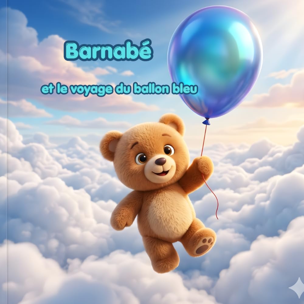Barnabé et le Voyage du Ballon Bleu: Une aventure extraordinaire autour du monde pour les petits explorateurs | Album illustré pour enfants de 3 à 6 ans