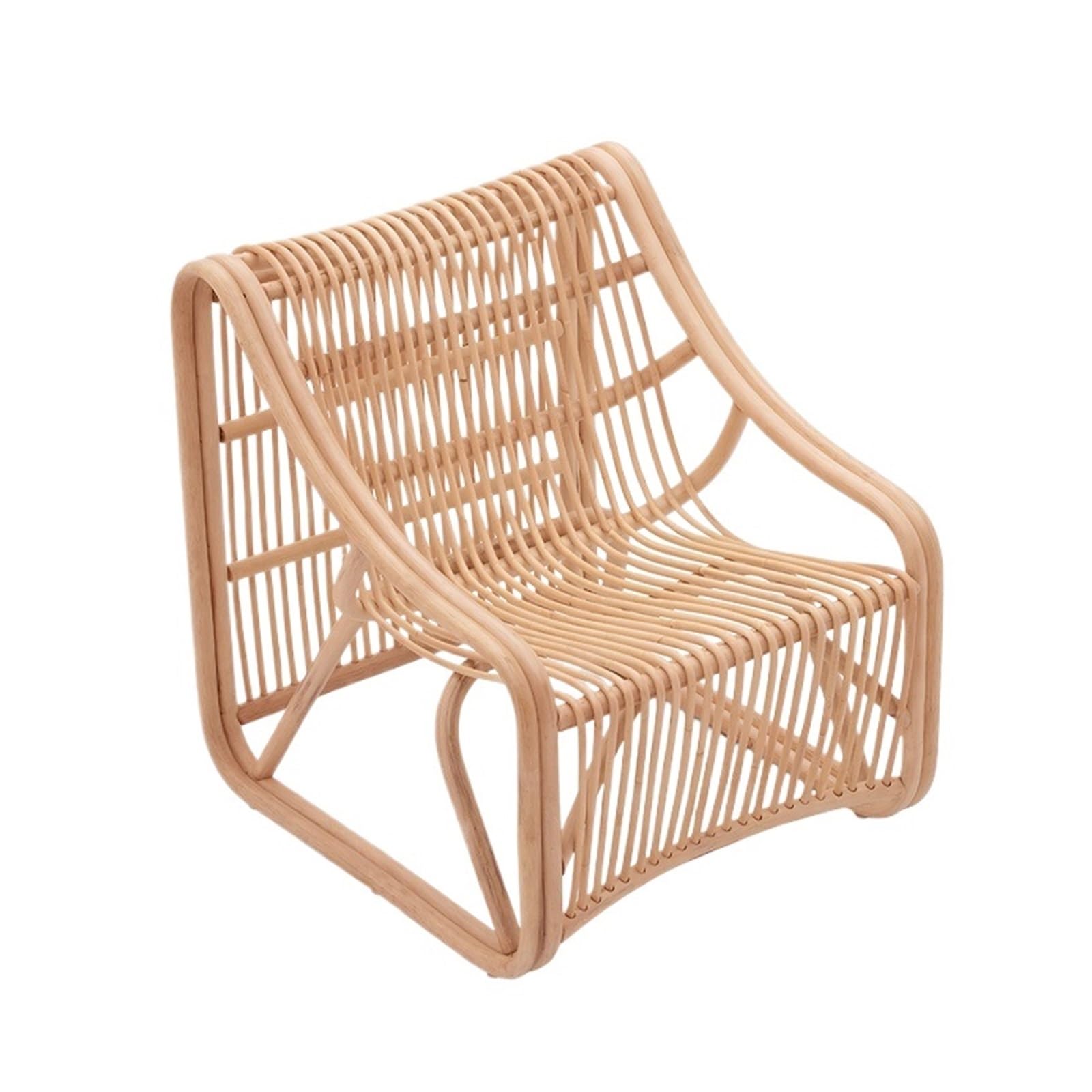 Sedia in vimini e rattan, Poltrona, sedia in rattan, sedia casual, mobili da giardino for patio esterno, Mobili da giardino e patio