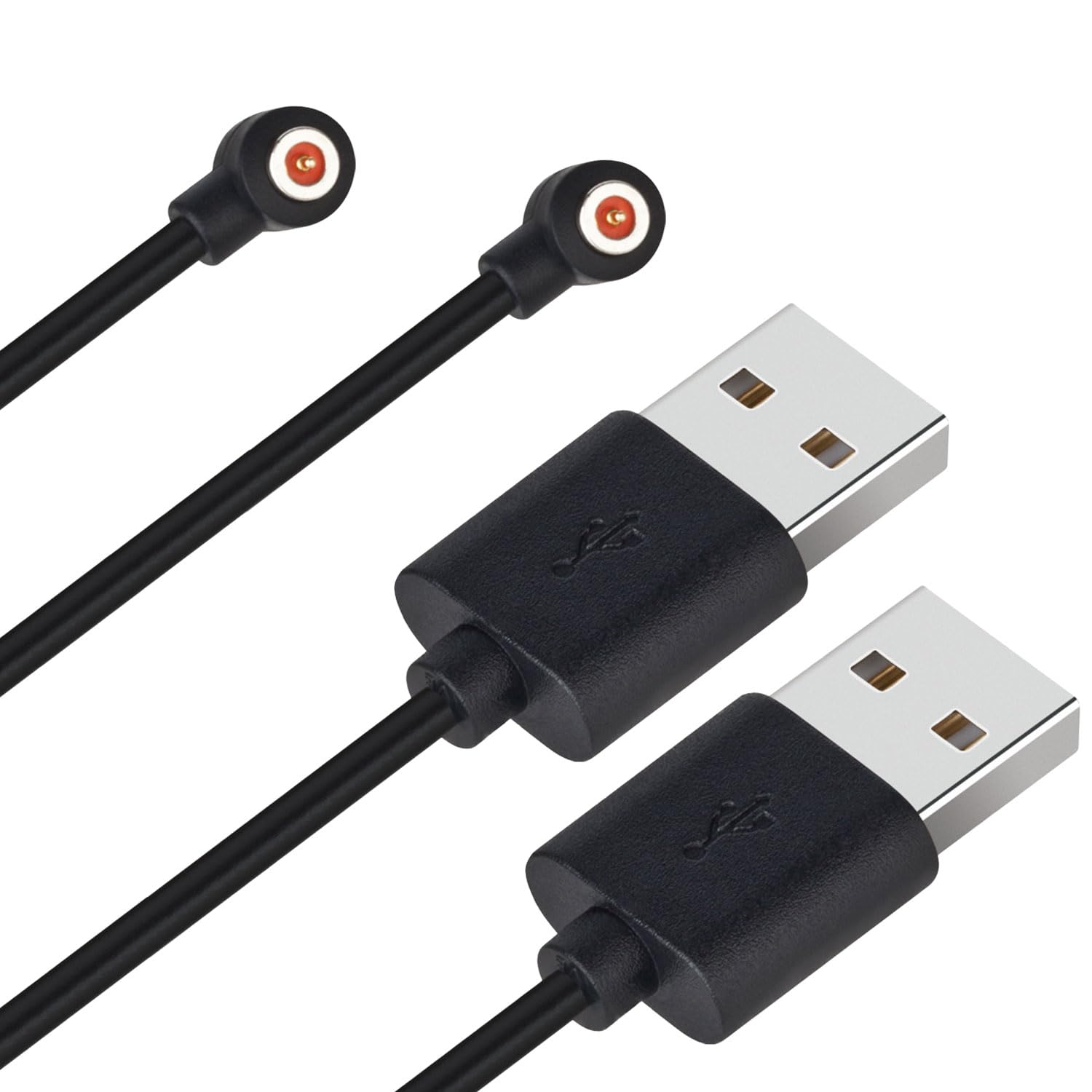 [2-Pack] Smart Ring Charger Cable Compatible with YoR by Letsfit/COLMI/Lifebee Smart Hand Fitness Ring Magnetic Charging-image-40