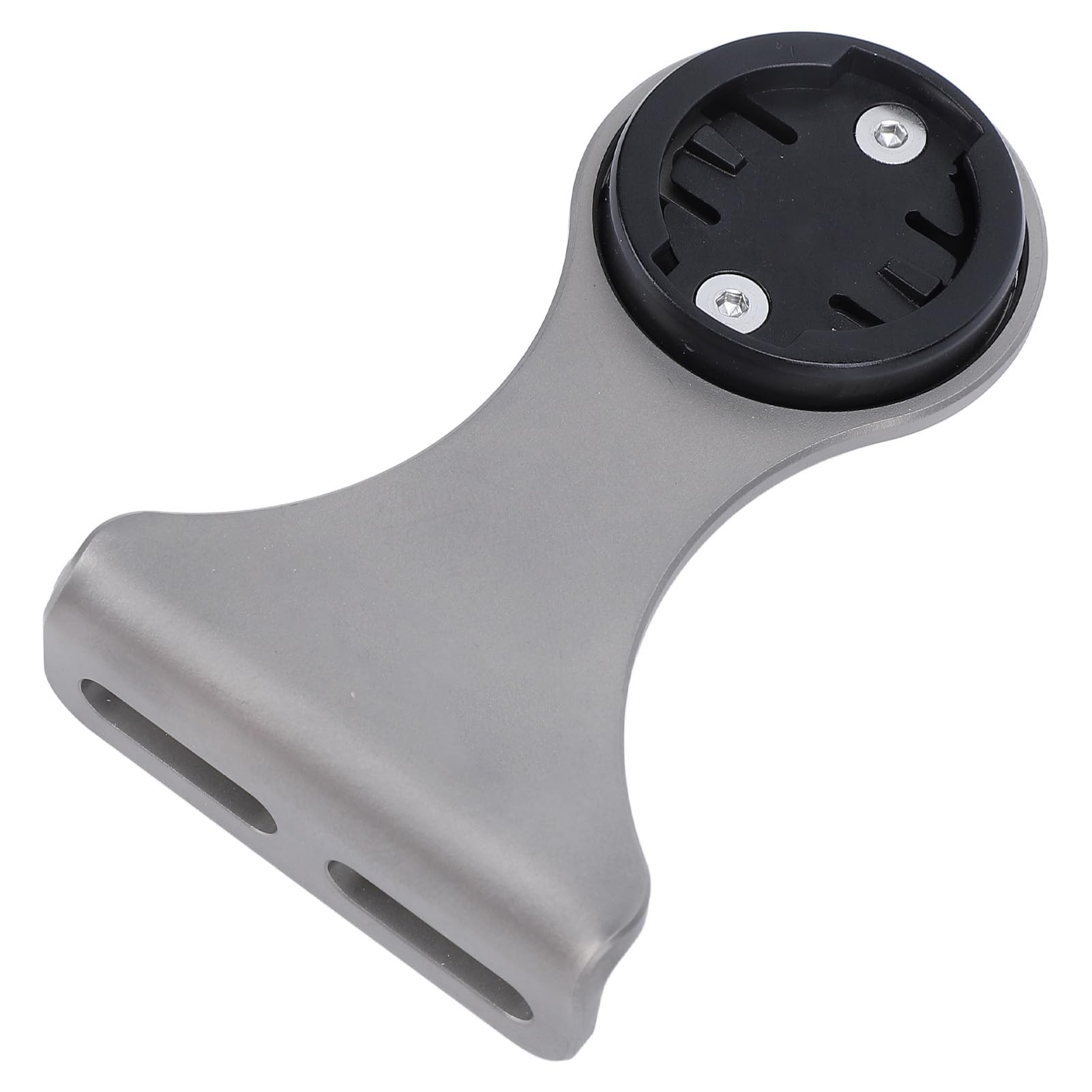 Supporto anteriore per computer per fotocamere e torce sportive, in lega di Ti resistente, supporto di estensione per manubrio per ciclismo, installazione facile, design salvaspazio