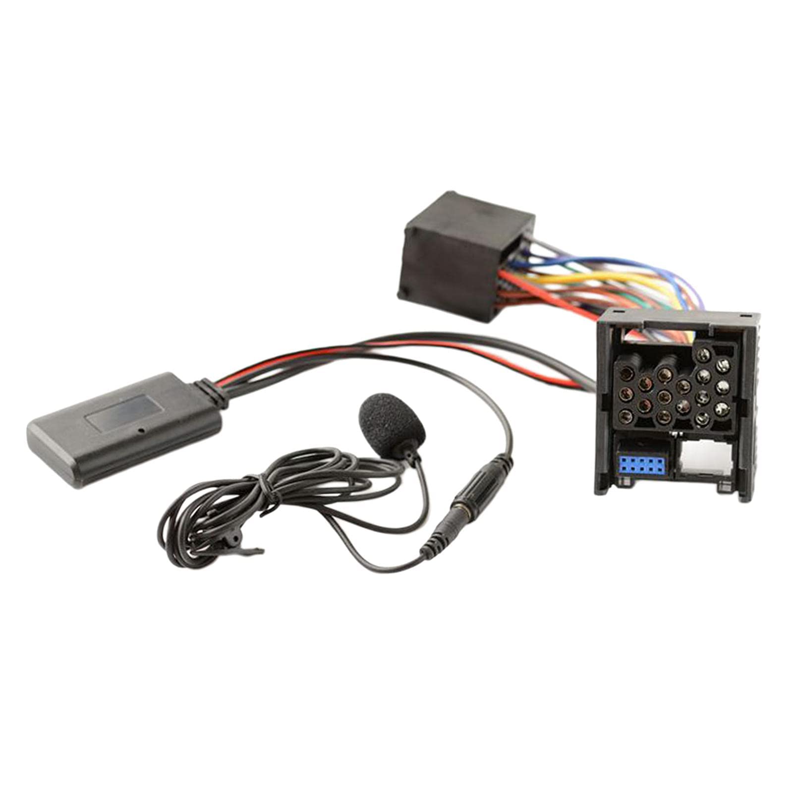 zalati Cable adaptador de audio AUX inalámbrico Bluetooth con micrófono para BMW E46 Serie 3 2002-06
