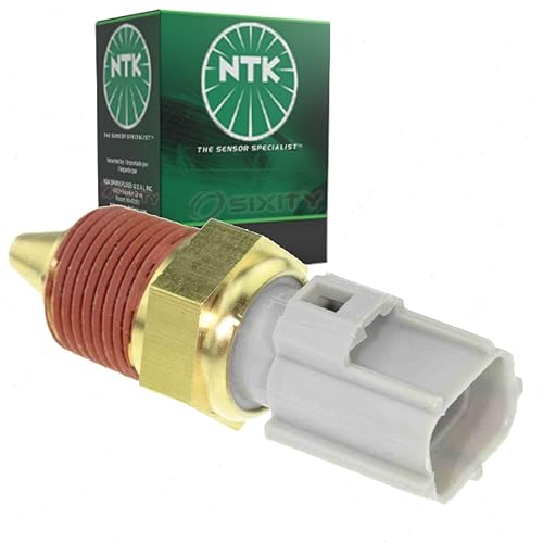 NTK Sensor de temperatura del refrigerante compatible con Ford F-250 Super Duty 5.4L 6.7L 6.8L 7.3L V10 V8 1999-2016