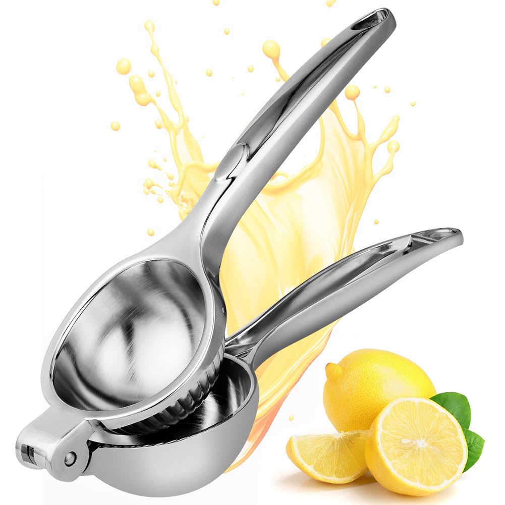Exprimidor Limón Manual Duradero de Zinc AUAUY para Naranja y Frutas