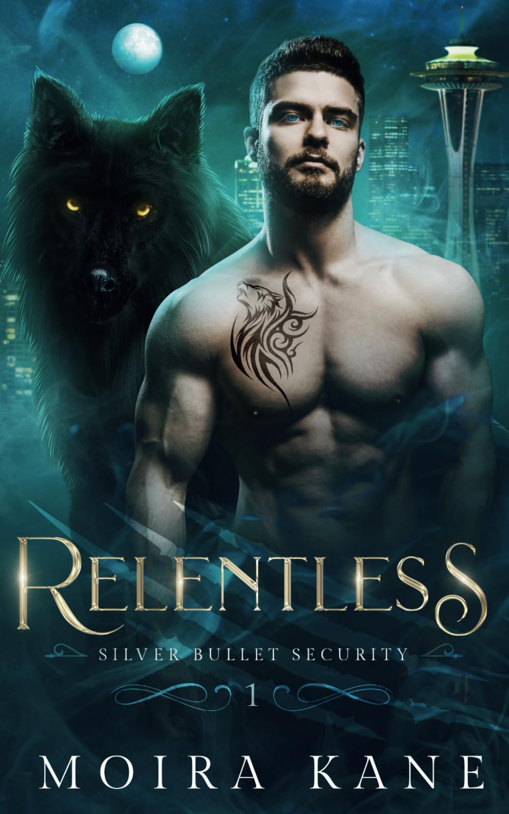 Relentless: A Grumpy Sunshine Fated Mates Romance (Silver Bullet Security)