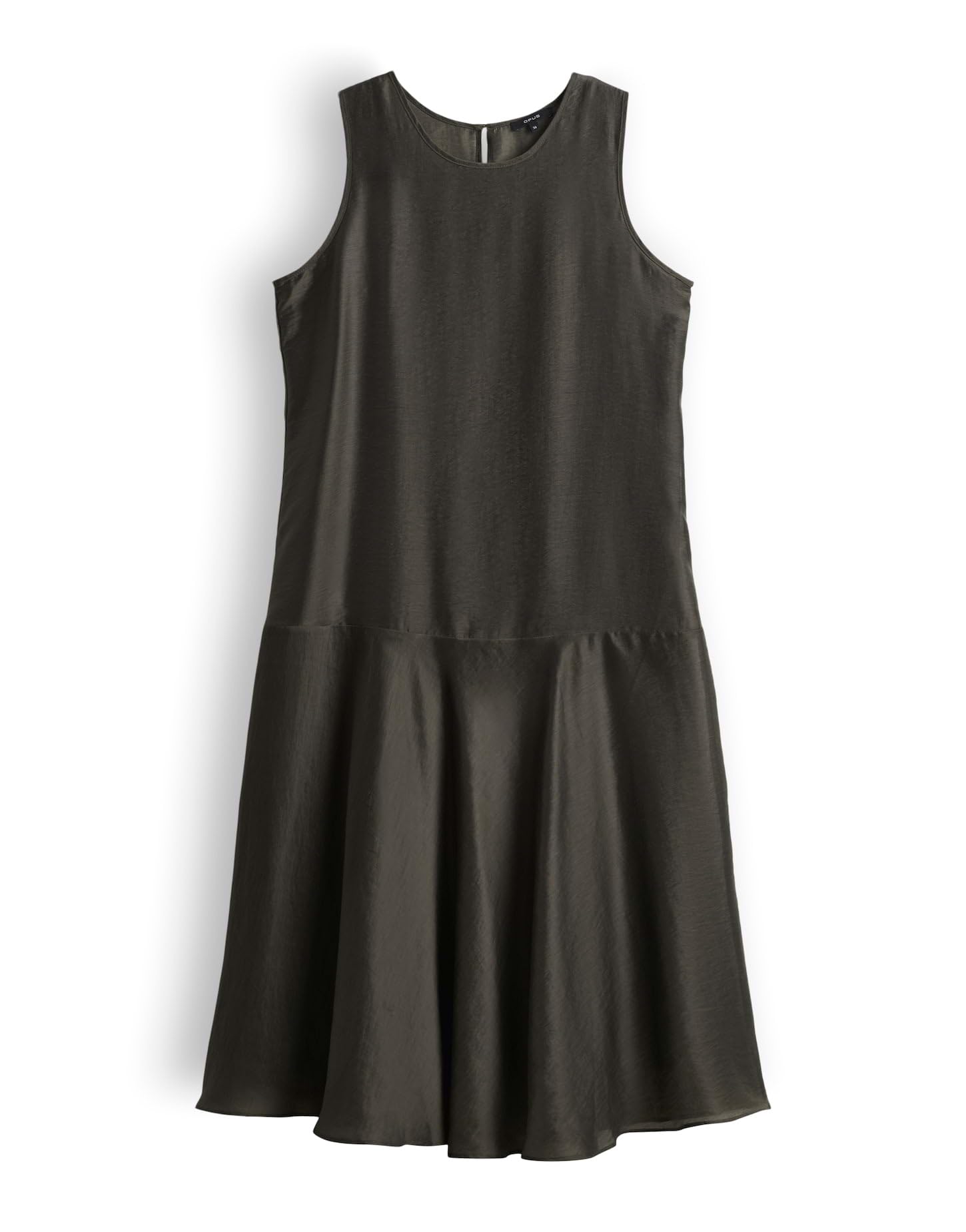 OPUS Damen Midikleid | Zart fließendes Midi Kleid im Lagen Look