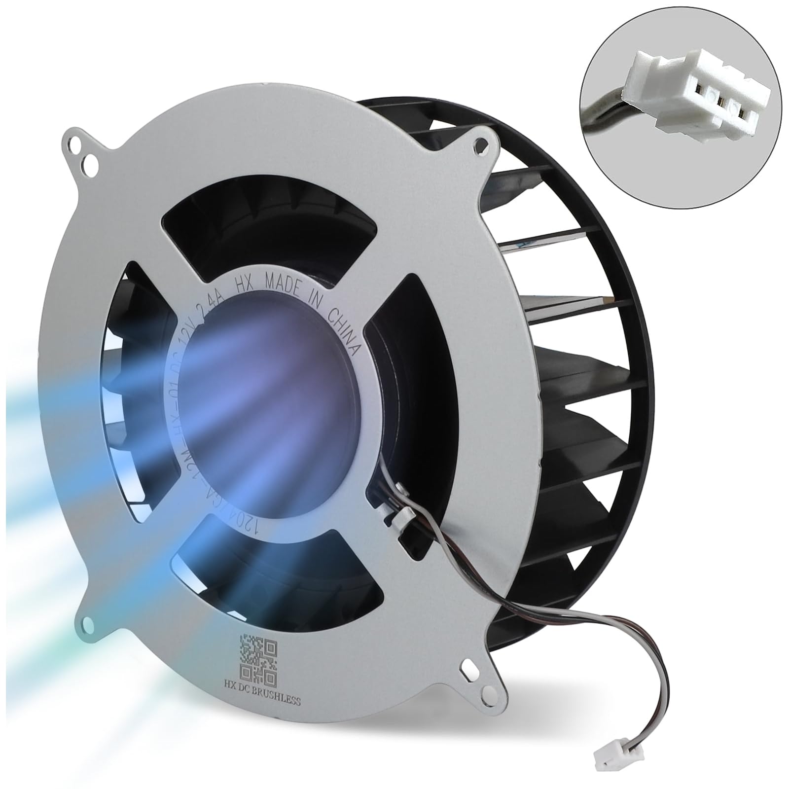 See full amazon price history chart for TCOS TECH Internal Cooling Fan Replacement for Sony Playstation 5 PS5 Series Universal Fan 12047GA-12M-WB-01 G12L12MS1AH-56J14 12V 2.4A 17 Blades Fan for Sony Playstation 5 PS5-17 Blades TCOS TECH Internal Cooling Fan Replacement for Sony Playstation 5 PS5 Series Universal Fan 12047GA-12M-WB-01 G12L12MS1AH-56J14 12V 2.4A 17 Blades Fan for Sony Playstation 5 PS5-17 Blades (B0CG4NLDZC) Amazon Price History, Amazon Price Tracker